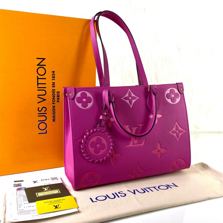 LOUİS VUİTTON ONTHEGO BİCOLOUR GRADİEN FUSYA
